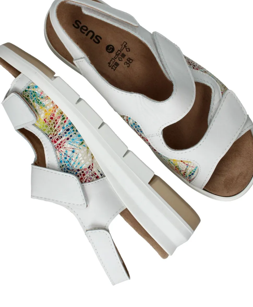 Sens Sandalen Wit Dames