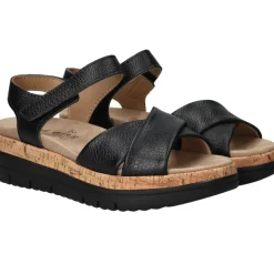 Sens Sandalen Zwart Dames