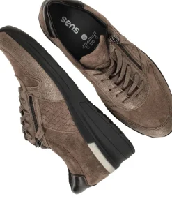 Sens Sneakers Taupe Dames