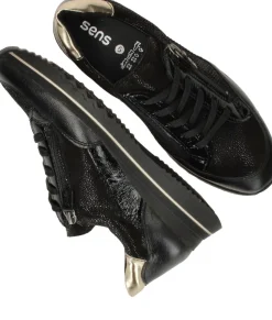 Sens Sneakers Zwart Dames
