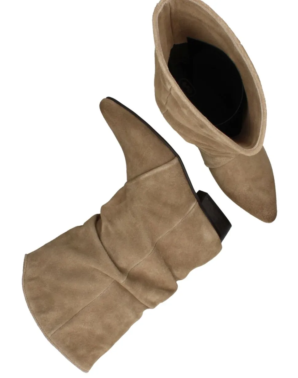 Shoecolate Laarzen Beige Dames