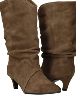 Shoecolate Laarzen Taupe Dames