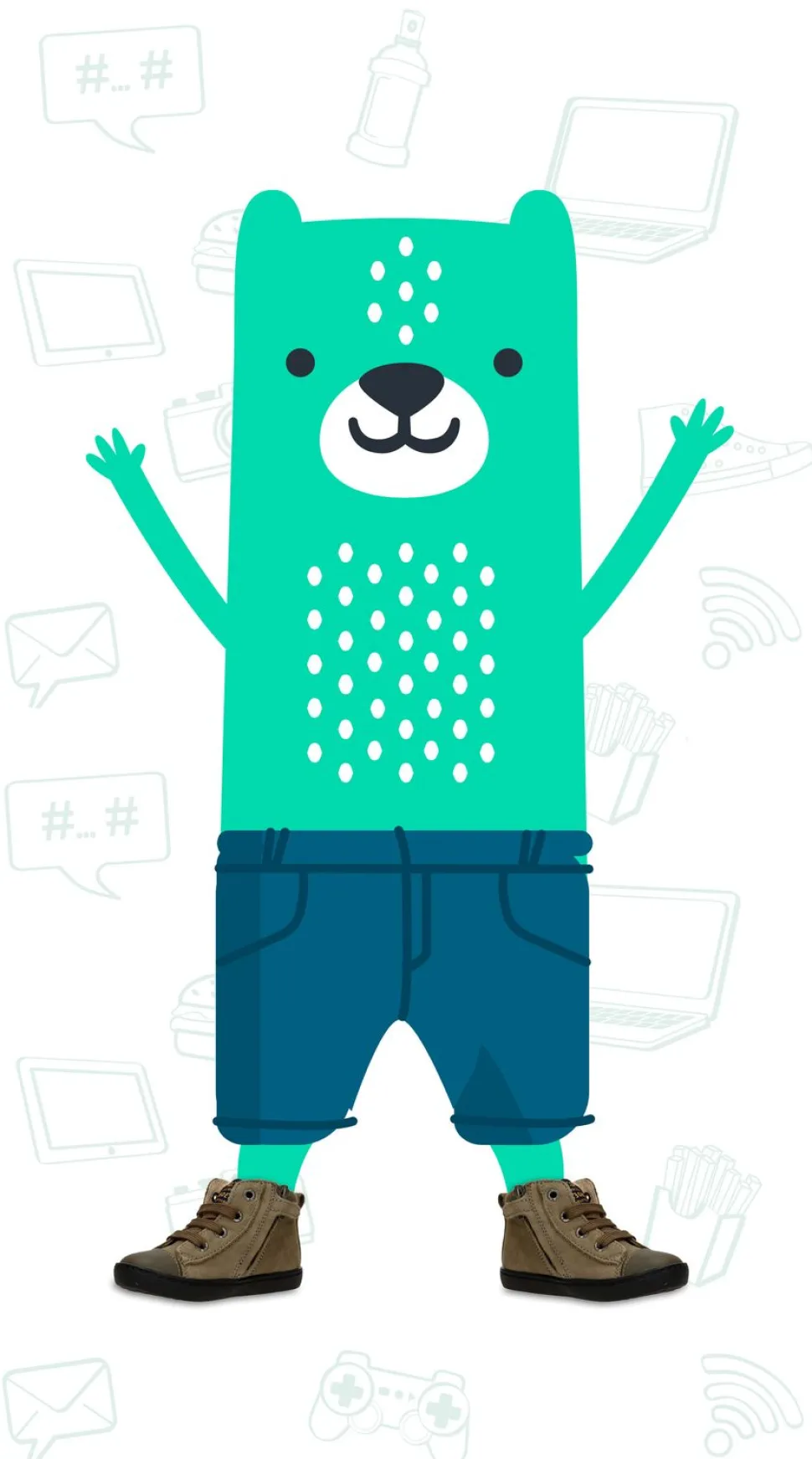 Shoesme Extreme Flex Boots Groen Jongens