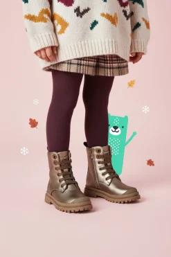 Shoesme New Tank Veterboots Goud Meisjes