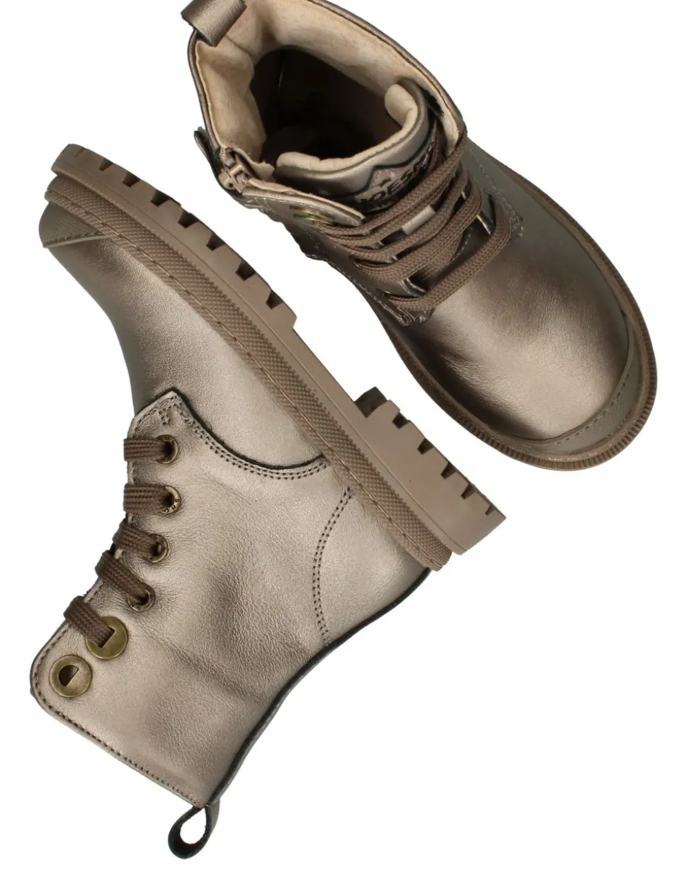 Shoesme New Tank Veterboots Goud Meisjes