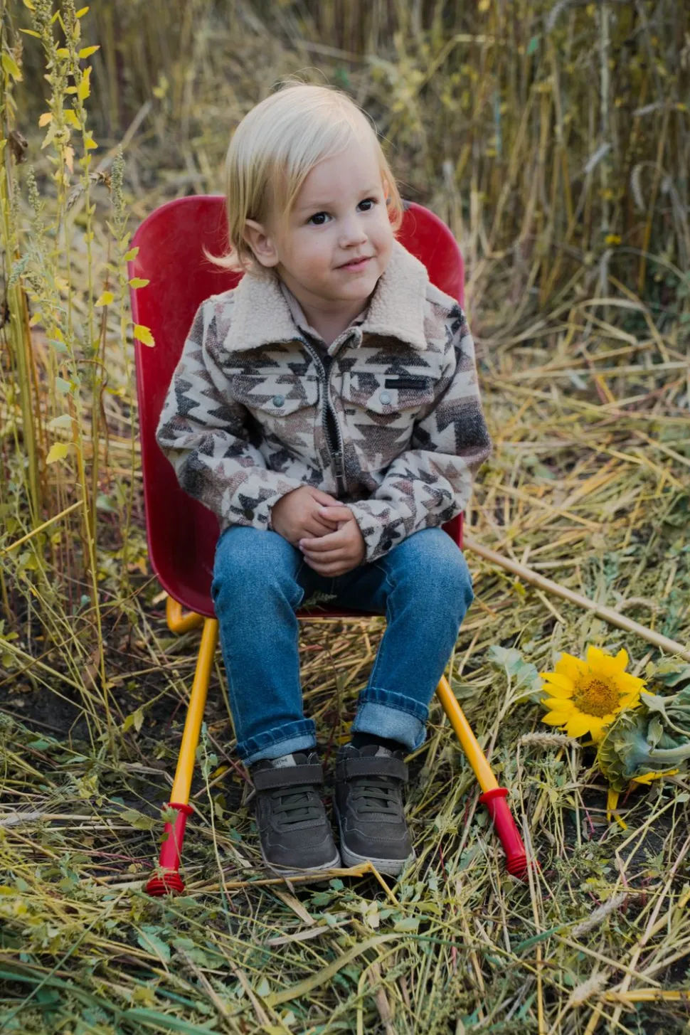 Shoesme Sneakers Groen Jongens