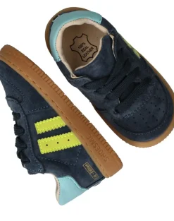 Shoesme Veterschoenen Blauw Jongens