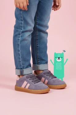 Shoesme Veterschoenen Paars Meisjes