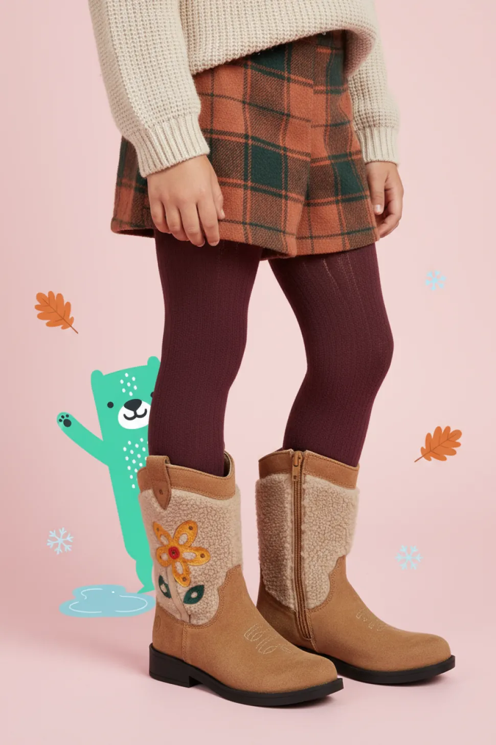 Shoesme Westernboots Bruin Meisjes