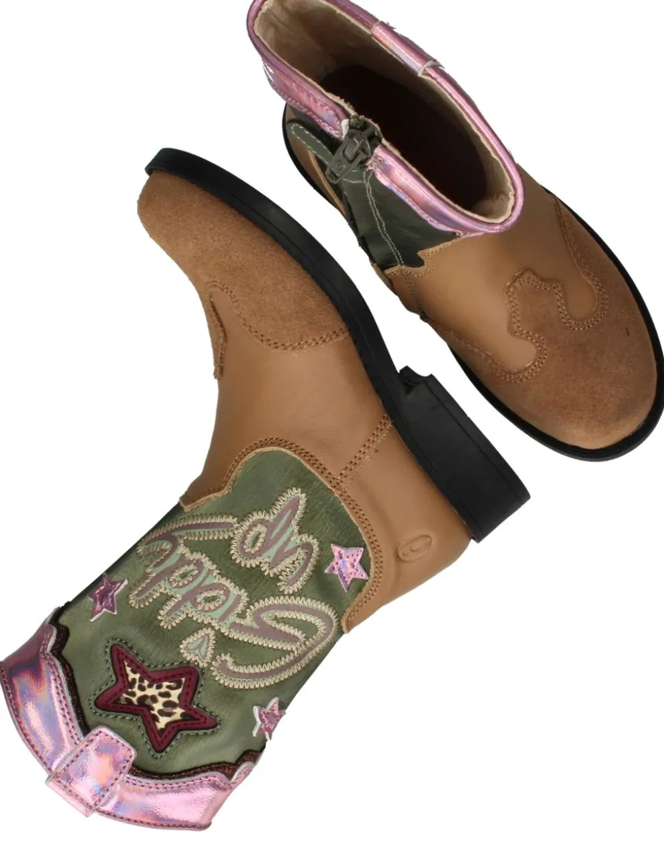 Shoesme Westernboots Bruin Meisjes
