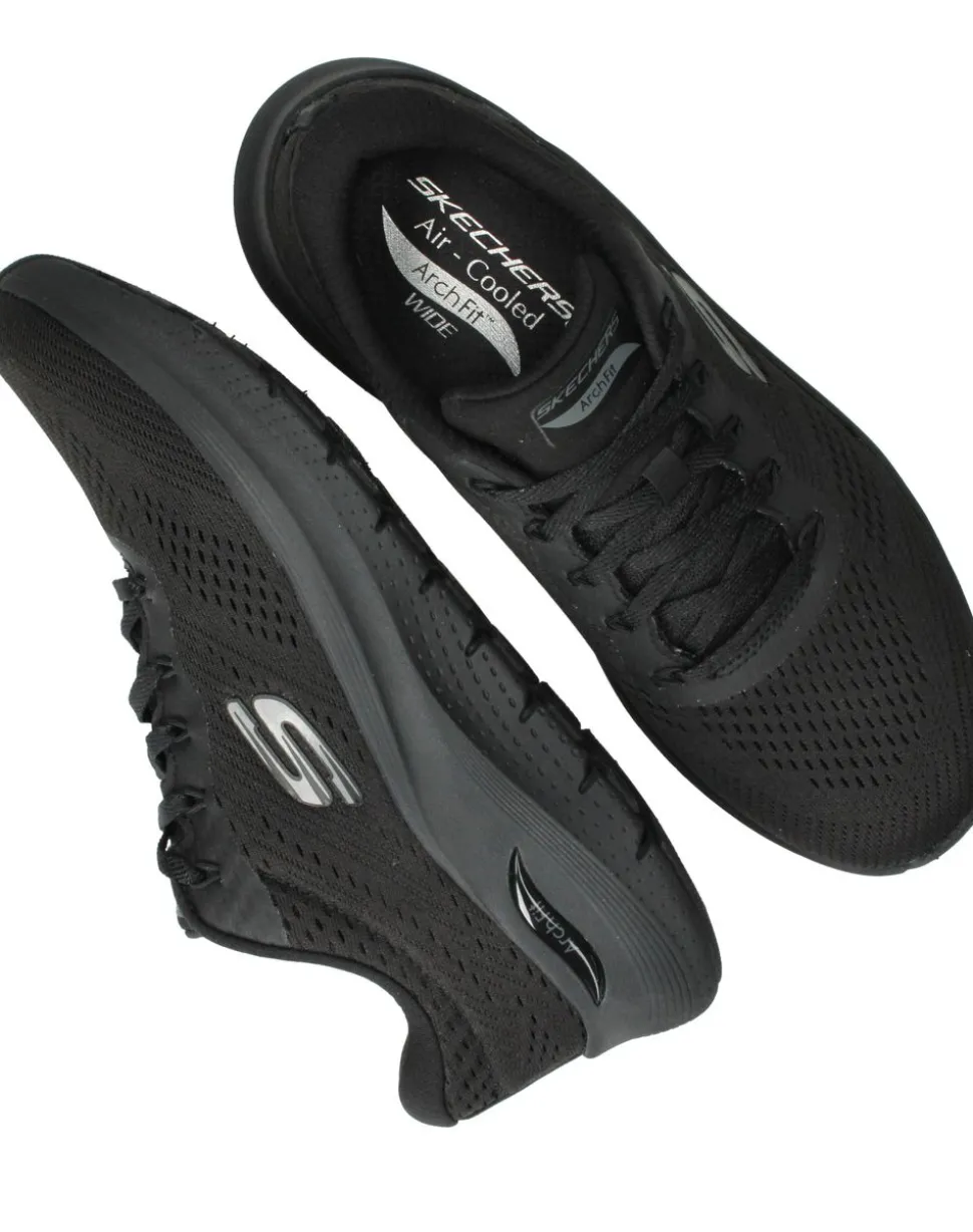 Skechers Arch Fit 2.0 Big League Sneakers Zwart Dames