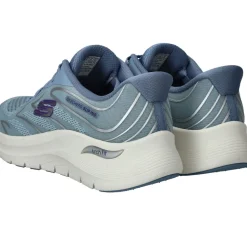 Skechers Arch Fit 2.0 Slip-Ins Sneakers Blauw Dames
