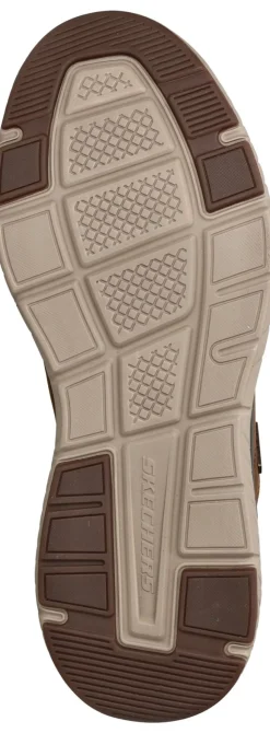 Skechers Arch Fit Crosser Waterproof Sneakers Bruin Heren