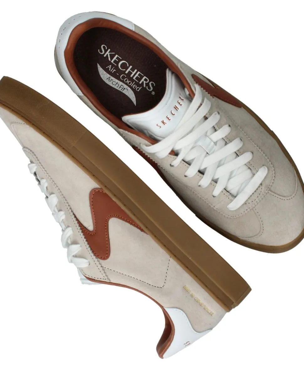 Skechers Arch Fit Legend Romah Sneakers Beige Heren