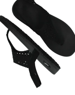 Skechers Arch Fit Meditation Sophie Sandalen Zwart Dames