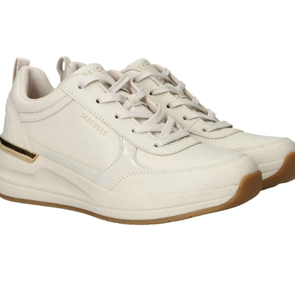 Skechers Billion 2 Fine Shine Sneakers Beige Dames