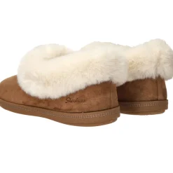 Skechers Cozy Campfire Winter Nights Pantoffels Cognac Dames