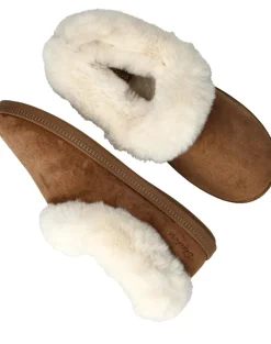 Skechers Cozy Campfire Winter Nights Pantoffels Cognac Dames