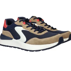 Skechers Fury Dury Lace Low Sneakers Bruin Heren