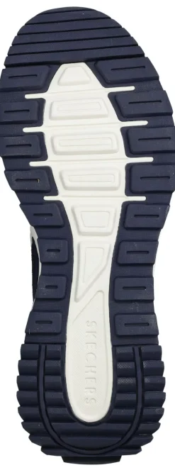 Skechers Fury Dury Lace Low Sneakers Bruin Heren