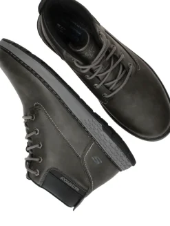 Skechers Garlan Deno Waterproof Veterboots Grijs Heren