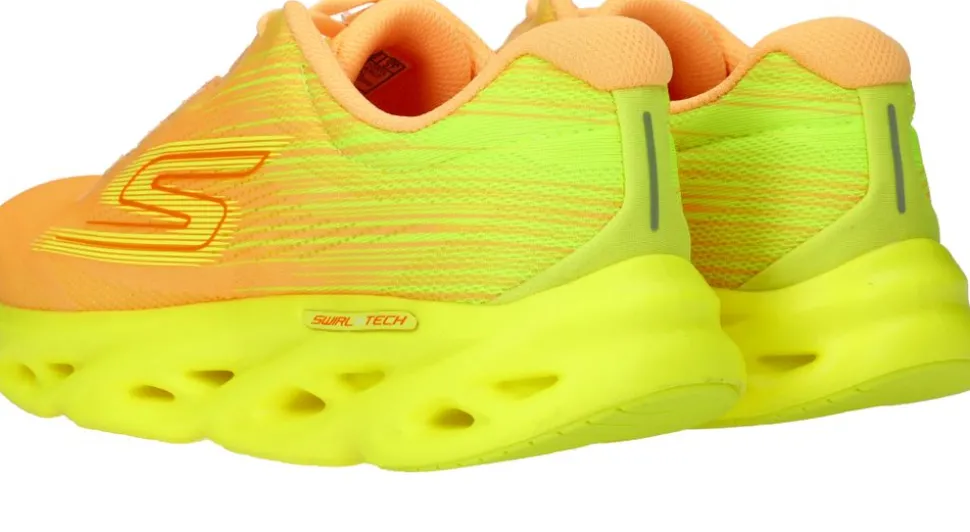 Skechers Go Run Swirl Tech Speed Ultimate Stride Sneakers Geel Dames