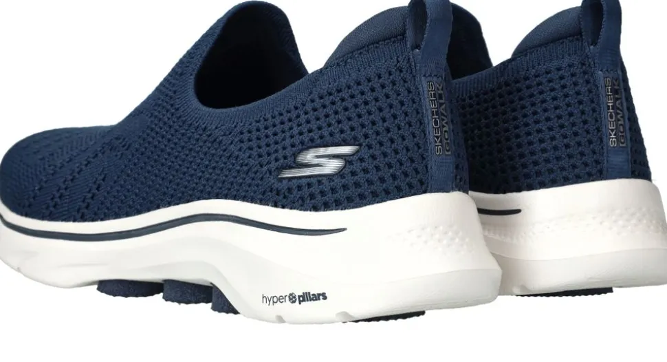 Skechers Go Walk 7 Amina Instappers Blauw Dames