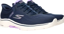 Skechers Go Walk 7 Valin Slip-Ins Sneakers Blauw Dames