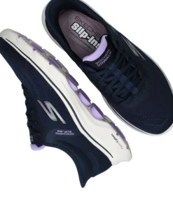 Skechers Go Walk 7 Valin Slip-Ins Sneakers Blauw Dames
