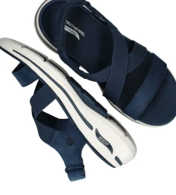 Skechers Go Walk Arch Fit Sandalen Blauw Dames