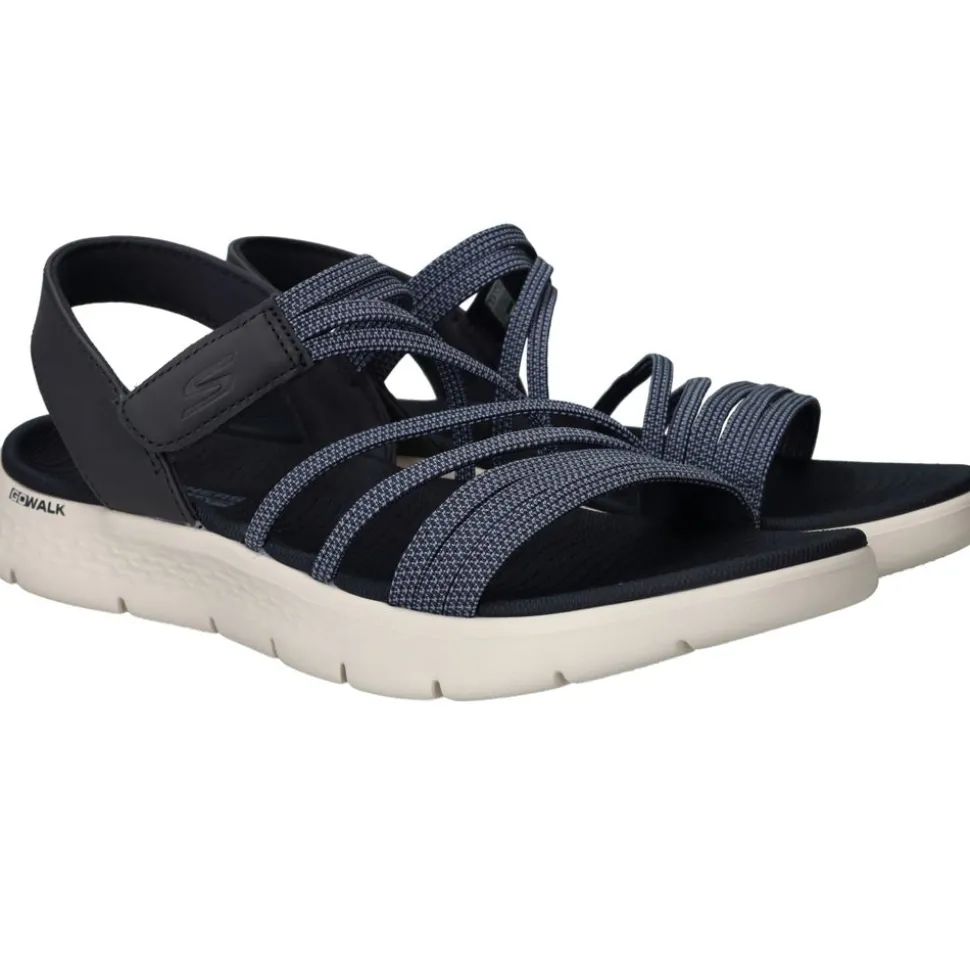 Skechers Go Walk Flex Sandalen Blauw Dames
