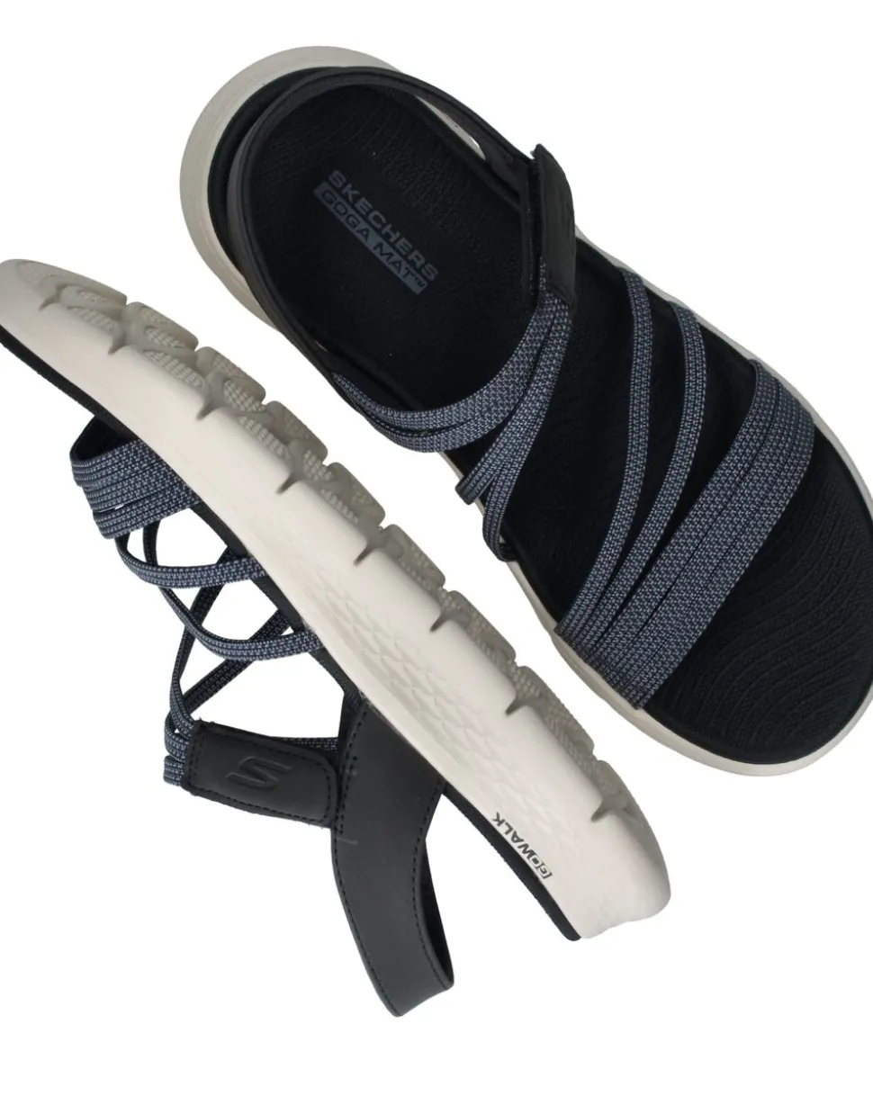 Skechers Go Walk Flex Sandalen Blauw Dames