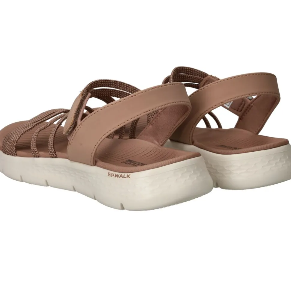 Skechers Go Walk Flex Sandalen Taupe Dames
