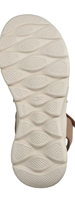 Skechers Go Walk Flex Sandalen Taupe Dames
