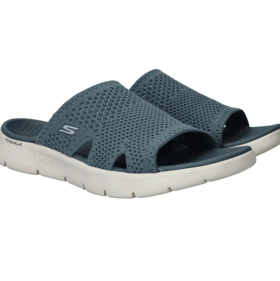 Skechers Go Walk Flex Slippers Blauw Dames