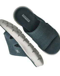 Skechers Go Walk Flex Slippers Blauw Dames