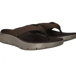 Skechers Go Walk Flex Vallejo Slippers Bruin Heren