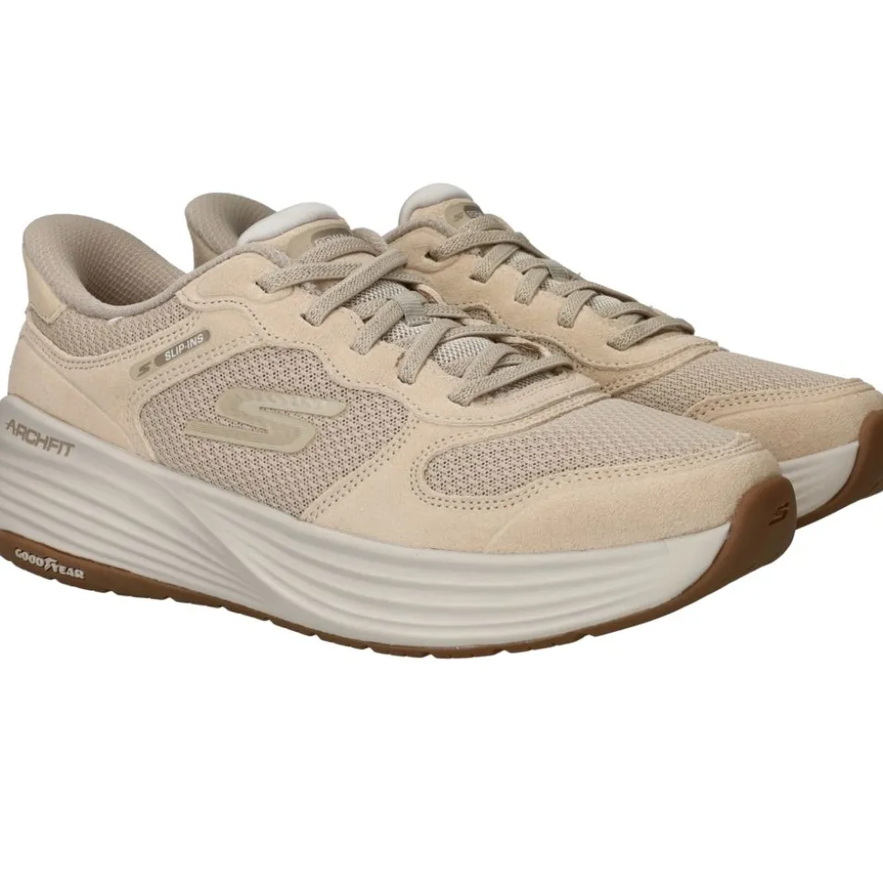 Skechers Go Walk Stability 2.0 Instappers Beige Dames