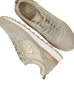 Skechers Goldn Gurl Sneakers Taupe Dames