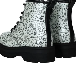 Skechers Gravlen Hi Boots Zilver Meisjes