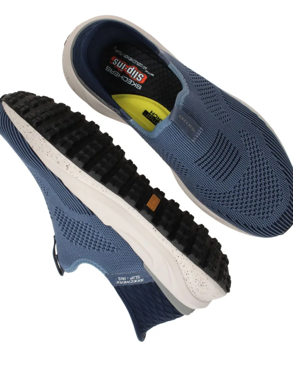 Skechers Hands Free Slip-Ins RF Bogdin Arlett Instappers Blauw Heren