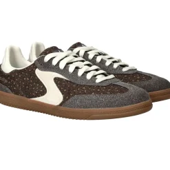 Skechers Hotshot Leopard Magic Sneakers Bruin Dames