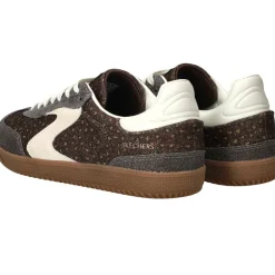 Skechers Hotshot Leopard Magic Sneakers Bruin Dames