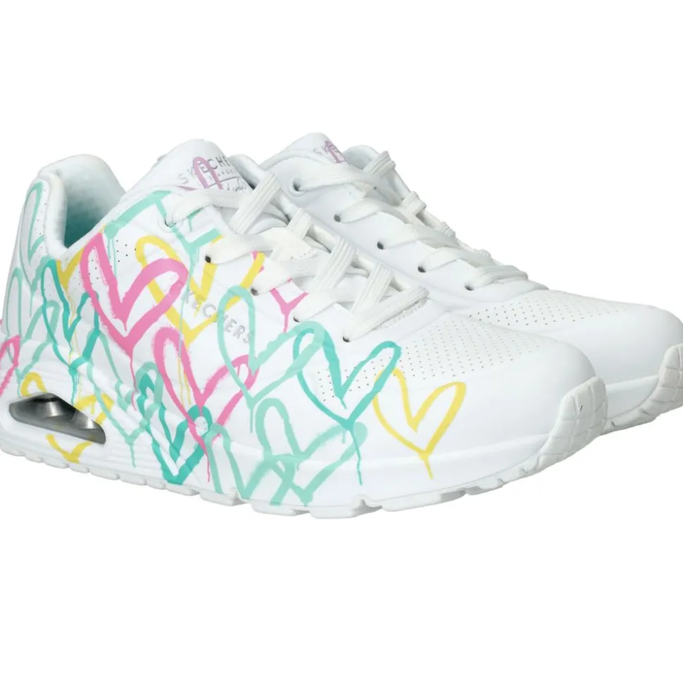 Skechers JGoldcrown Uno Changed Love Sneakers Multi Dames