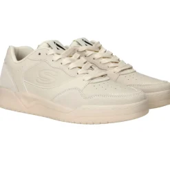 Skechers Koopa Court Volley Low Varsity Sneakers Beige Heren