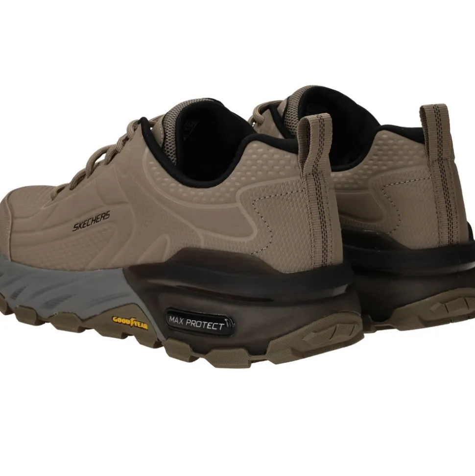 Skechers Max Protect Irongaurd Sneakers Taupe Heren