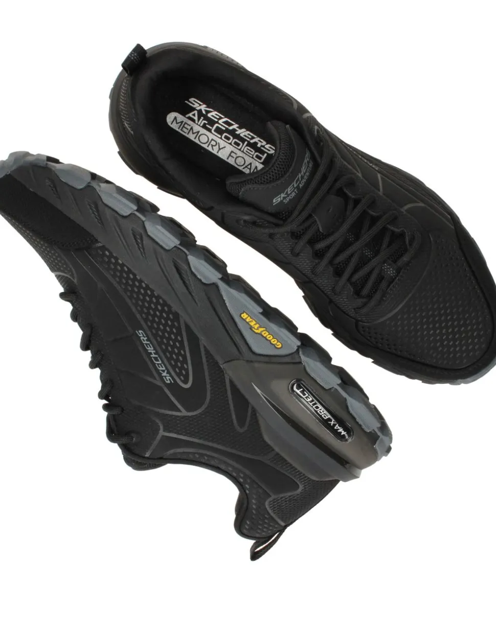 Skechers Max Protect Irongaurd Sneakers Zwart Heren