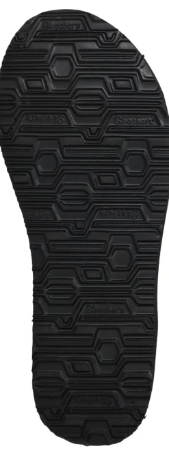 Skechers Meditation Sandalen Zwart Dames