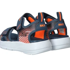 Skechers Microspec Splash Sandalen Blauw Jongens