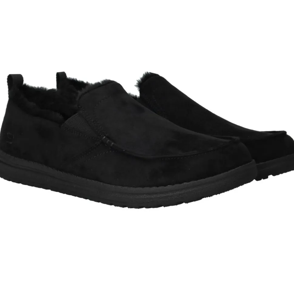Skechers Relaxed Fit Melson Willmore Dichte pantoffels Zwart Heren